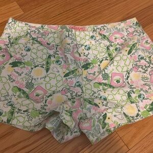 Lilly Pulitzer shorts walsh queen green recycle 4